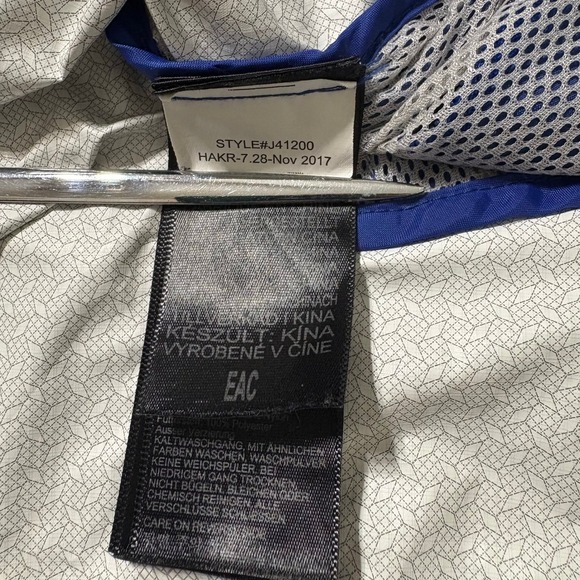 Marmot‎ Jacket Men Large Blue Lightweight Ripstop Windbreaker - Picture 5 of 9